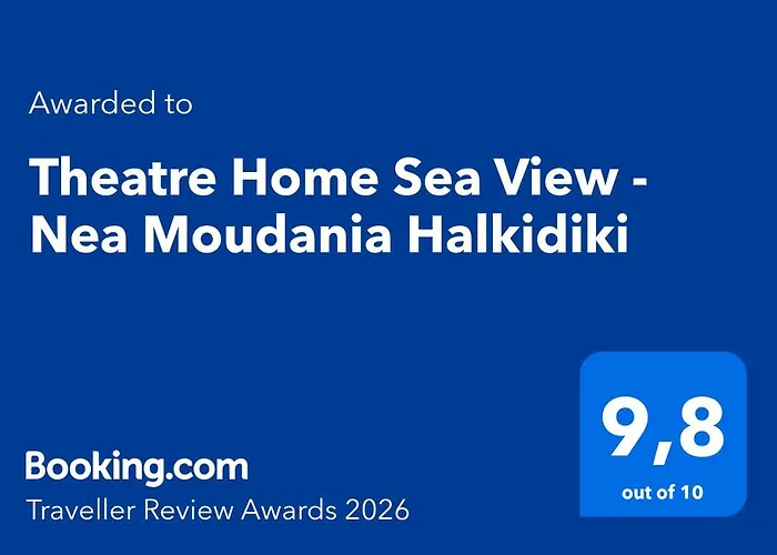 Theatre Sea View - Halkidiki Lejlighed Nea Moudania